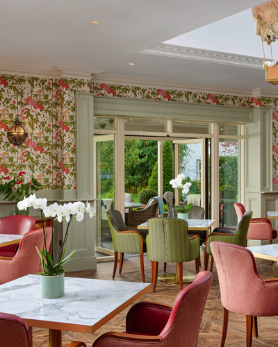 Dining in kerry at ballyseede castle hotel with irish cuisine