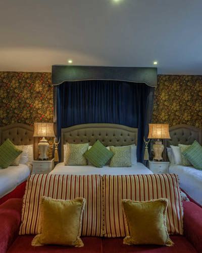 Family hotel suite at 4 start irish castle hotel