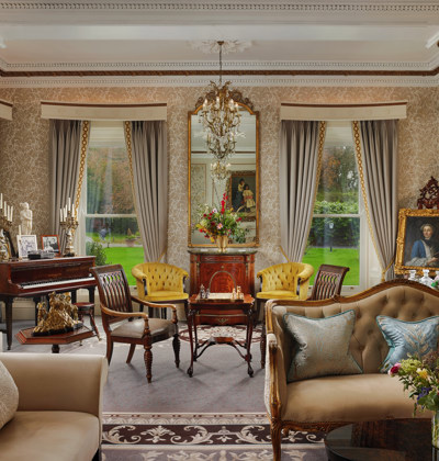 mitzies lounge at ballyseede castle estate in ireland